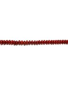 Coral Bambú Rondel 8mm
