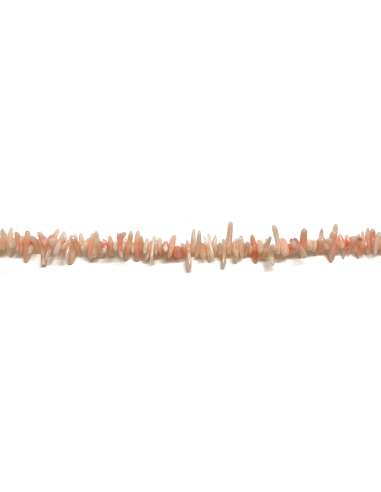 Coral Bambú Rosa Rama 10x2,5mm
