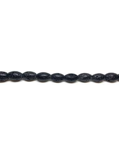 Lava oliva 13x18mm