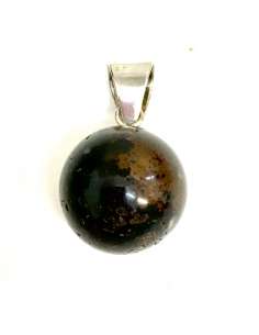 Colgante de Ámbar y Plata de Ley 925