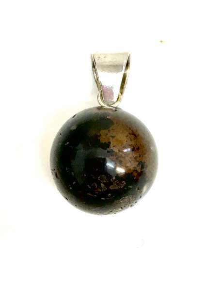 Colgante de Ámbar y Plata de Ley 925