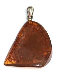 Colgante de Ámbar y Plata de Ley 925