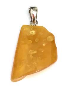 Colgante de Ámbar y Plata de Ley 925