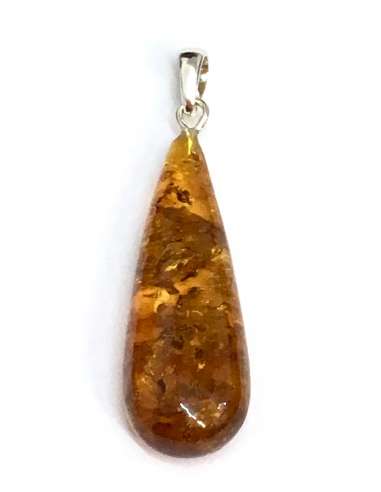 Colgante de Ámbar y Plata de Ley 925