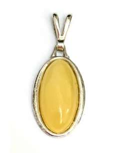 Colgante de Ámbar y Plata de Ley 925