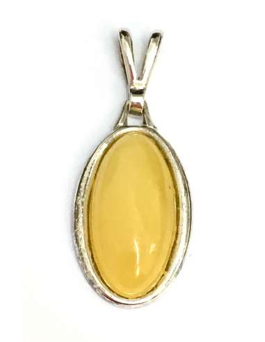 Colgante de Ámbar y Plata de Ley 925