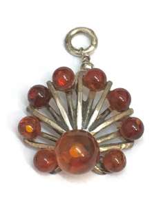 Colgante de Ámbar y Plata de Ley 925