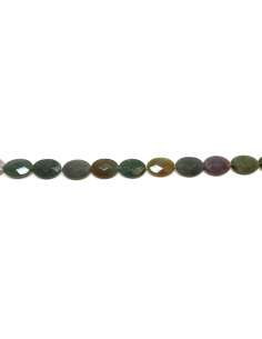 Ágata de la India Oval 10x14mm facetada