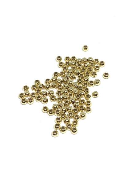 Bolas lisas de Gold Filled de 2mm
