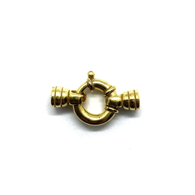 Timón con capuchón de Gold Filled 18mm