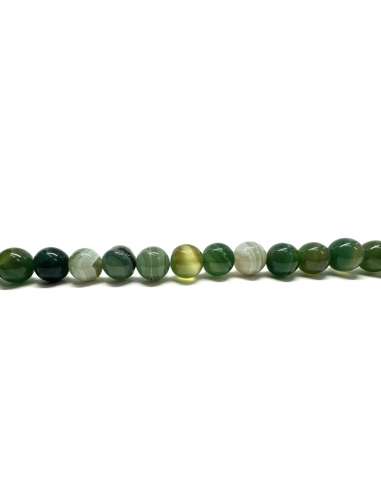 Ágata Veteada Verde 10mm