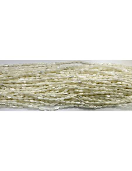 Nácar oliva (granito) 4x7mm
