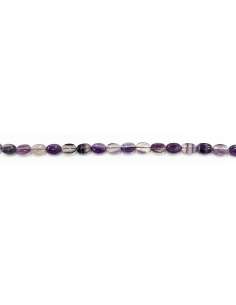 Fluorita lila oval 10x14mm