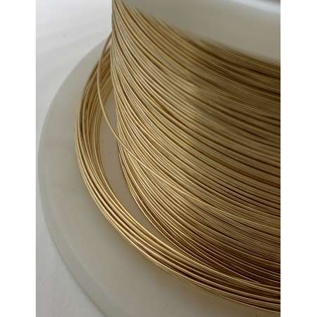 Hilo de Gold Filled 0,45mm (1 metro)