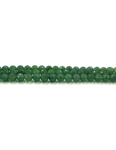 Ágata Verde 10mm facetada