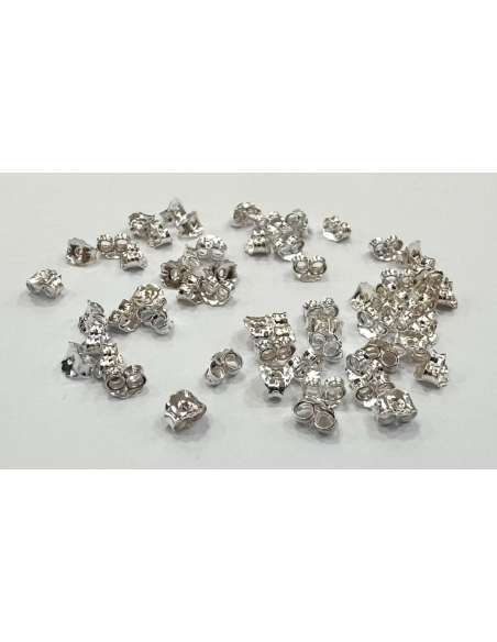 Presiones en Plata de Ley 4,8x4mm