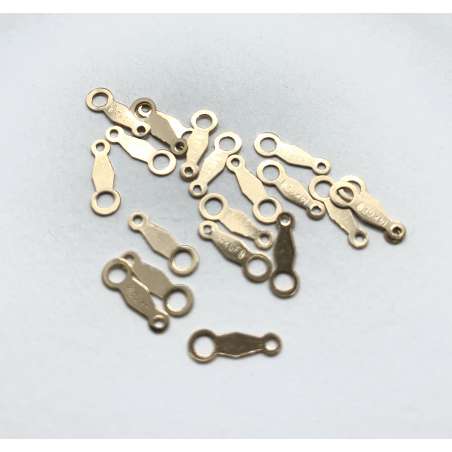 Plaquita cerrada de Gold Filled