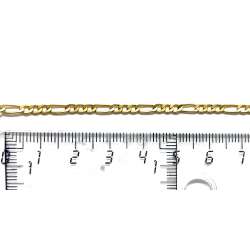 Cadena de Gold Filled Cartier (1 metro) 2