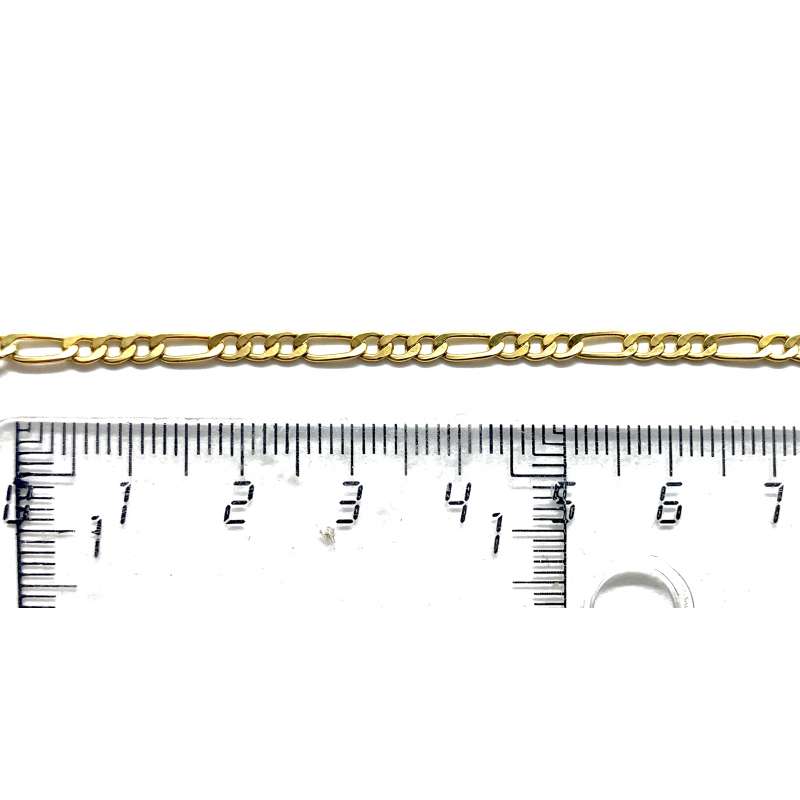Cadena de Gold Filled Cartier (1 metro)