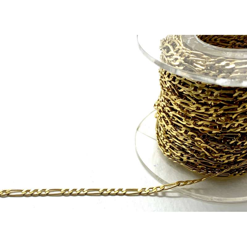 Cadena de Gold Filled Cartier (1 metro)