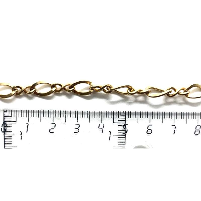Cadena de Gold Filled Ochitos (1 metro)