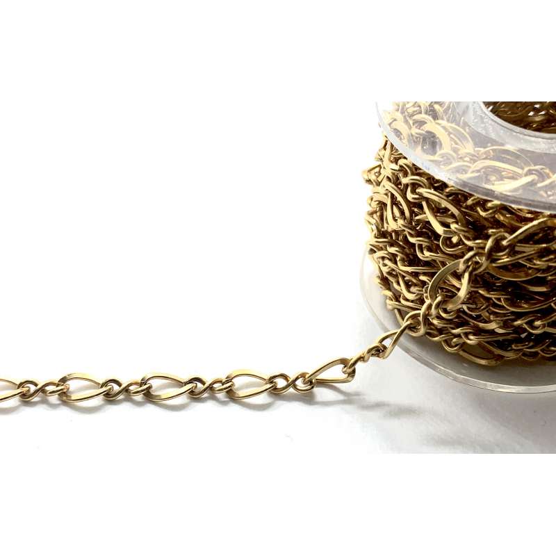 Cadena de Gold Filled Ochitos (1 metro)