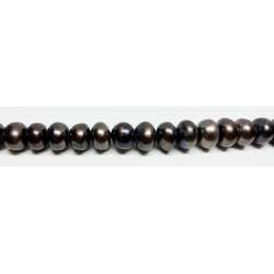 Perlas gris Rondel 14x10mm