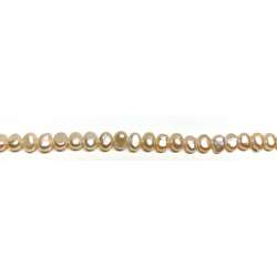 Perlas rosadas Flat/Planas 6-7mm