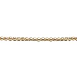 Perlas rosadas Arroz 5-6x7mm