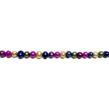 Perlas colores Patata 6-7mm