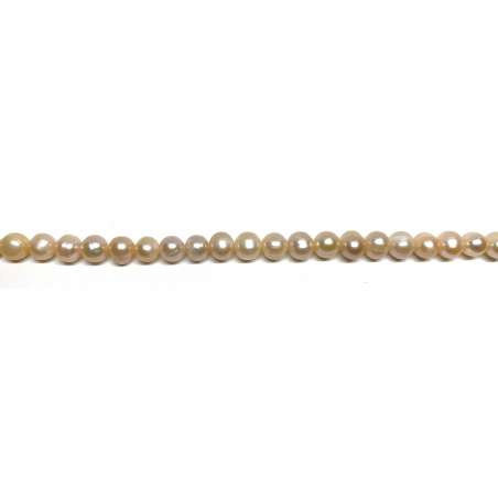 Perlas rosadas Patata 7,5-8,5mm