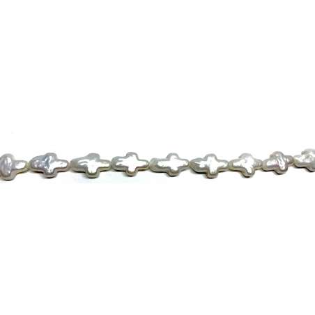 Perlas Cruz 11x16mm