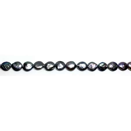 Perlas gris Disco 11mm