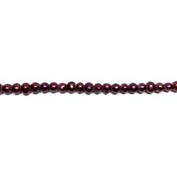 Perlas granate Patata 8-9mm AGUJERO GRANDE