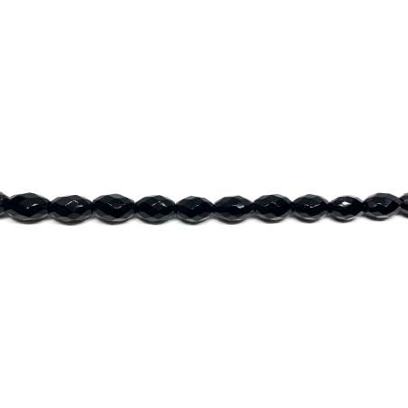 Ónix Oliva 9x13mm facetada