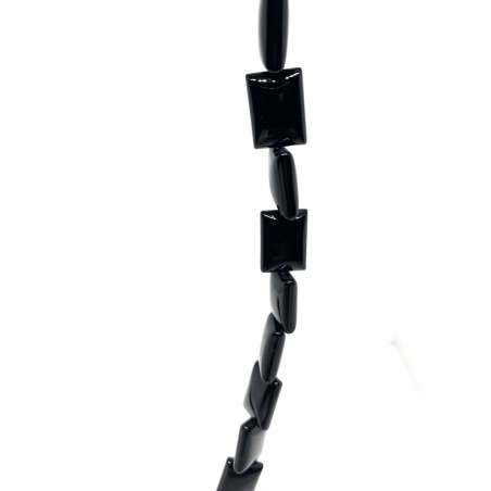 Ónix Rectángulo cojín 12x16mm