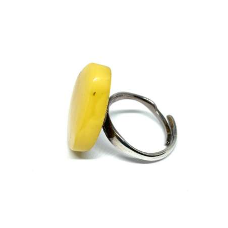 Anillo de Ámbar y Plata de Ley 925