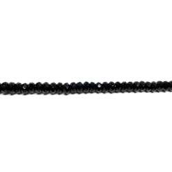 Ónix Rondel 5x8mm facetado