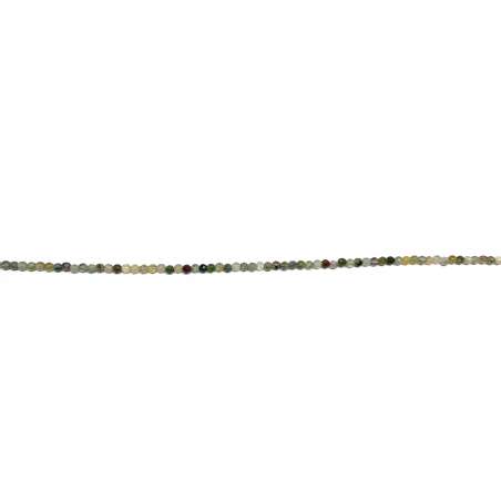 Ágata de la India 2mm facetada