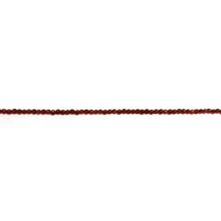 Ágata Roja 2mm facetada
