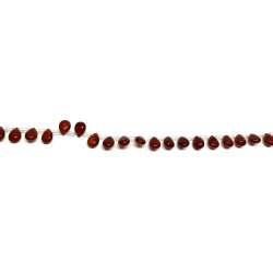 Ágata Roja Lágrima 6x8mm