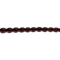 Ágata Roja Oliva 10x14mm