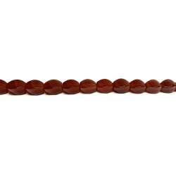Ágata Roja Oliva "S" 8x12mm