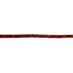 Ágata Roja Tubo 6x18mm