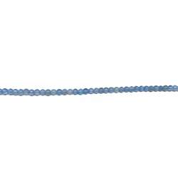 Ágata Azul 3mm facetada