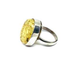 Anillo de Ámbar y Plata de Ley 925 2