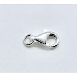 Mosquetón en Plata de Ley 12mm