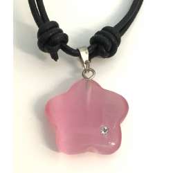 Ojo de gato Rosa flor con simil