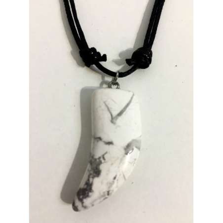 Howlite colmillo plano