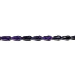 Amatista gota 10x20mm facetada